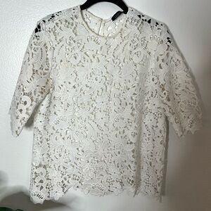 Zara guipure Blouse